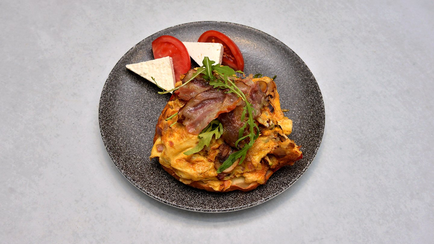 Omlet sorriso na lepinji